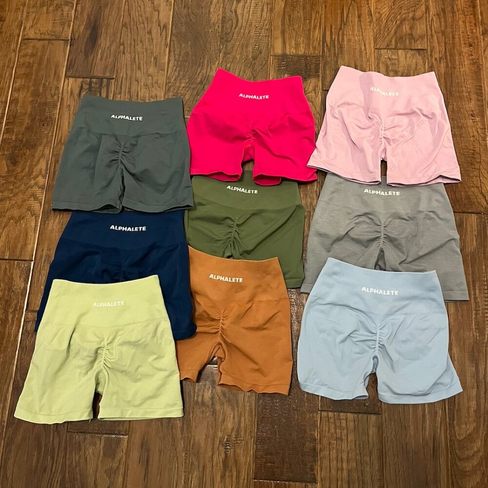 Alphalete Amplify Shorts x9